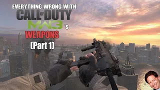 Everything Wrong With Call of Duty Modern Warfare 3's Weapons Part 1