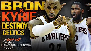 Kyrie & LeBron Put On a Show In Game 4 vs Celtics, Combine For 76 Pts, 42 For Kyrie 🔥🔥 | 2017 ECF