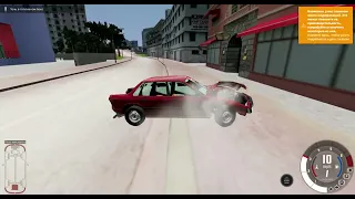 BeamNG drive   гонки на тазиках