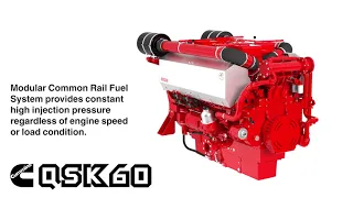 Cummins Marine Engines - QSK60 Video