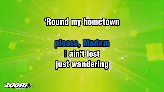 Adele - Hometown Glory (With Full Intro) - Karaoke Version from Zoom Karaoke