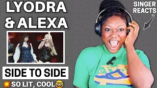 [AAA 2022 Japan] Lyodra & Alexa - Side To Side "Ariana Grande" REACTION!!!😱 | SINGER REACTION