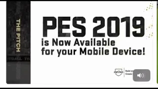 PES 2019 MOBILE OFFICIAL TRAILER RELEASED