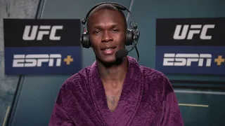 Israel Adesanya Says He Has Real Estate in Vettori's Head