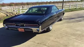 66 Pontiac  Bonneville 421 HO burnout