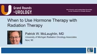 When to Use Hormone Therapy with Radiation Therapy