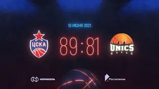 #Highlights: VTB UNITED LEAGUE Finals. CSKA vs UNICS Game 3