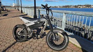 Himiway C5 Motorbike Review / E-Bike Range Test