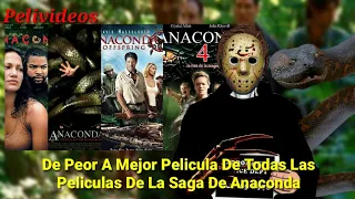 De Peor A Mejor Pelicula De Anaconda | Pelivideos Oficial