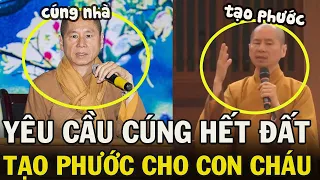 Muốn CÓ PHƯỚC phải CÚNG ĐẤT cho chùa,sư thầy Thích Chân Quang khiến CĐM phẫn nộ l Tin 3 Phút