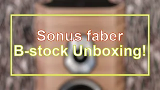 How Good Are B-Stock Sonus faber