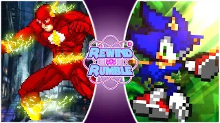 SONIC vs FLASH The Movie! (Sonic The Hedgehog vs The Flash Animation) | Rewind Rumble Movie