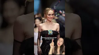 let’s review lily-rose depp red carpet looks #lilyrosedepp