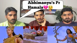 Mahabharat Episode 238 Part 1 Shakuni stabs Abhimanyu |PAKISTAN REACTION