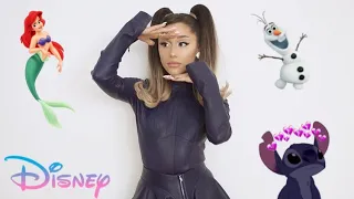Ariana Grande singing Disney Songs