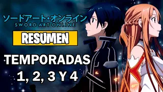 🌟Sword Art Online [Resumen] (Temporadas 1, 2, 3 y 4) | SAO - SAO 2 - SAO Alicization 1 y 2