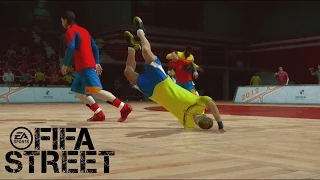 Fifa Street Gameplay Xbox 360- España Vs Brasil, Un duelo de proporciones EPICAS