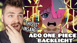 First Time Reacting to ONE PIECE FILM RED | ADO "Backlight" | Non Anime Fan!