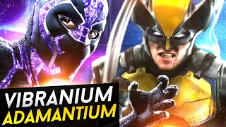 VIBRANIUM OU ADAMANTIUM ? LE PLUS RÉSISTANT ET PUISSANT (Wolverine VS Black Panther)