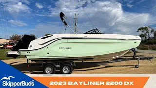 2023 Bayliner 2200 DX Boat Tour SkipperBud's