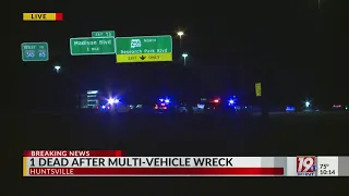 One Dead After Multi-Vehicle Wreck on I-565 | August 3, 2023 | News 19 at 10 p.m.