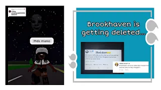 Brookhaven is getting deleted because of scary faces || Roblox News