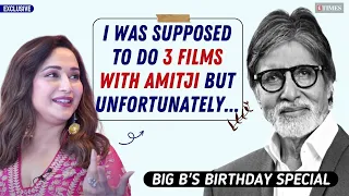 Madhuri Dixit Shares FOND MEMORIES With Amitabh Bachchan On His 80th Birthday