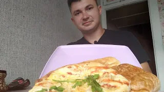 МУКБАНГ / Обжор / Пицца 🍕 Пирожки/ Котлеты в Тесте#MUKBANG