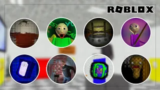 How to Get All 18 Badges in Baldi's Basics Classic RP Remastered - Roblox