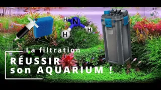 RÉUSSIR son AQUARIUM Épisode 2: La FILTRATION