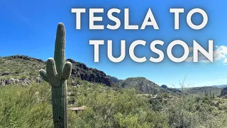 Taking my Tesla on a Roadtrip to Arizona