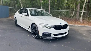 2018 BMW 540i xDrive AWD Sedan White