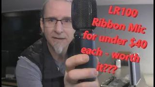 Monoprice Stage Right LR100 Ribbon Mic - Worth it??