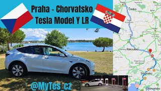 Teslou Model Y LR do Chorvatska. Za jak dlouho se dá dojet na Istrii? Na kolik to vyjde?
