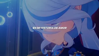 Indila - Love Story (Sub. Español + MMV) // Baile de Furina [Genshin Impact]