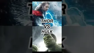 Thor vs Hulk