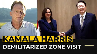 Kamala Harris prepares for DMZ visit after N Korea missile launch