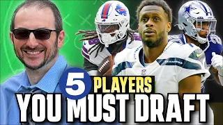 Rich Hribar's 5 Must-Have Players in Fantasy Football