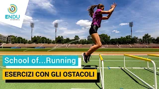 Tecnica di corsa: esercizi con gli ostacoli