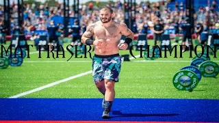 MAT FRASER - CHAMPION CROSSFIT MOTIVATIONAL VIDEO