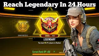 How To EASILY SOLO Rank Push To LEGENDARY In 24 Hours In CODM 😎