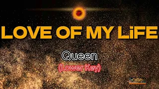 Queen - Love of my life (LOWER KEY) (KARAOKE VERSION)