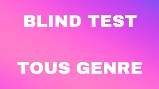 BLIND TEST TOUT GENRE (Film, Série, Dessin Animé, Jeux vidéos, Pub)