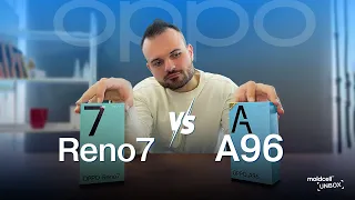 OPPO RENO 7 și A96  || Moldcell Unbox (review în română)