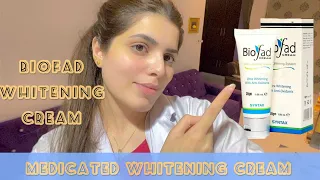 Best Medicated Whitening cream | Biofad cream Review | Dr Neelam