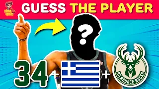 Guess The NBA Player: Jersey Number + Nationality + Club 2023