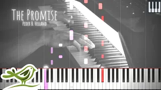 Peder B. Helland - The Promise | Relaxing Piano Music Tutorial (Synthesia)