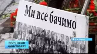 Euromaidan Revolution Anniversary: Over hundren protesters were killed in clashes with riot police