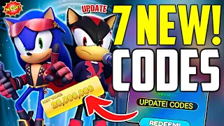 ⚠️UPDATE! CODES⚠️SONIC SPEED SIMULATOR ROBLOX CODES 2024 - SONIC SPEED CODES