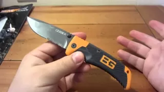 Knife Review :  Bear Grylls Survival Series "Scout" Folder